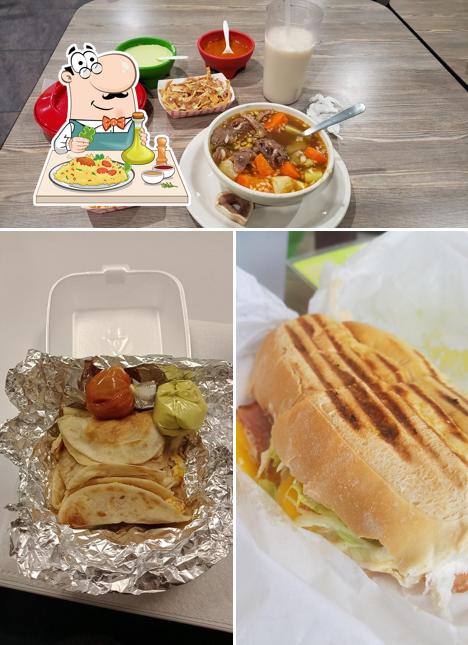 Food at Tortas La Central # 2