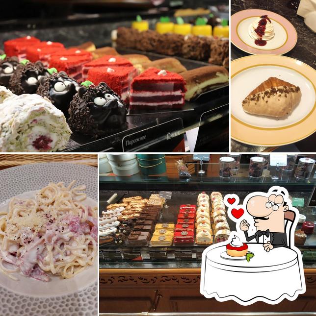 "Круассан-кафе" предлагает широкий выбор десертов