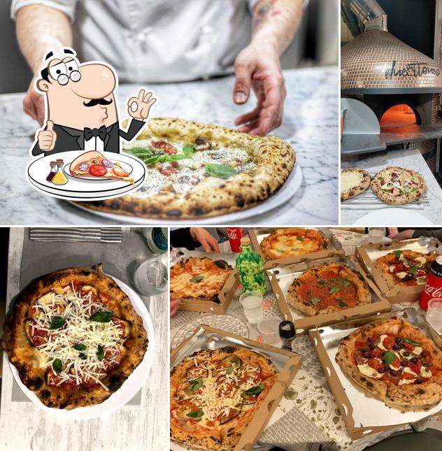 A Dueottouno Pizza Verace Napoletana, puoi prenderti una bella pizza