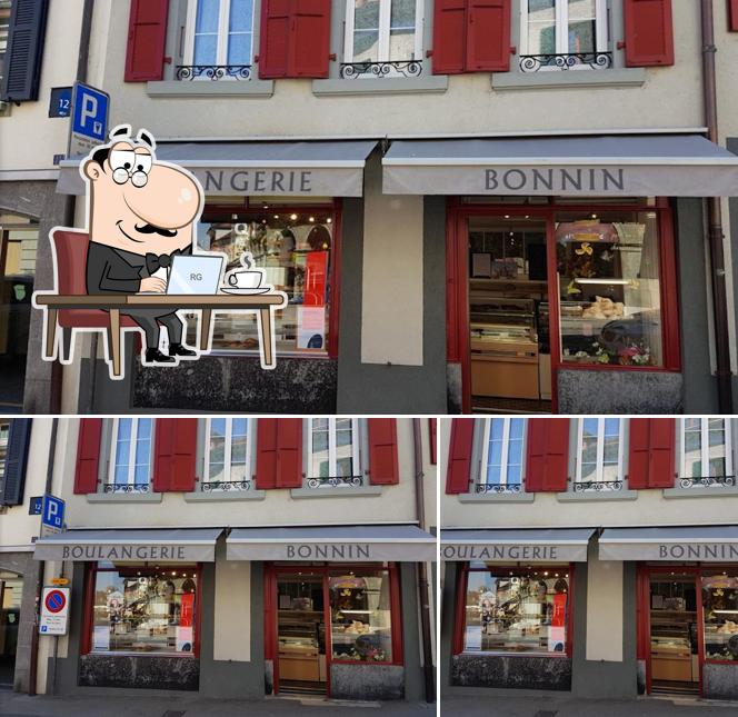 Gli interni di Boulangerie Bonnin