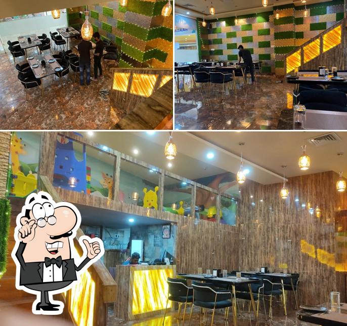 The interior of Chowpaty restaurant and kids zone