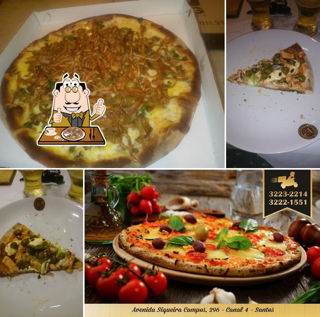 Peça pizza no Fornalha Palmares Pizzaria