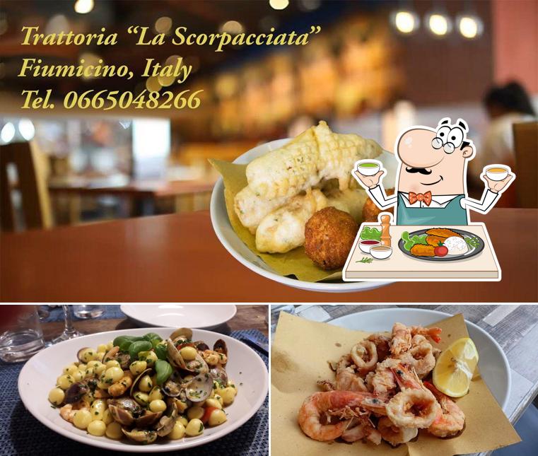 Calamari fritti al Trattoria La Scorpacciata