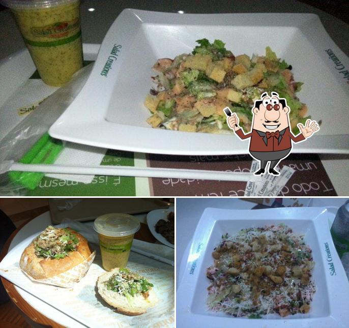 Comida em Salad Creations