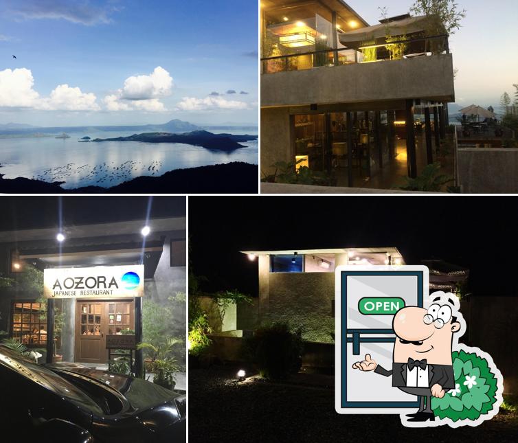 The exterior of Aozora, Tagaytay