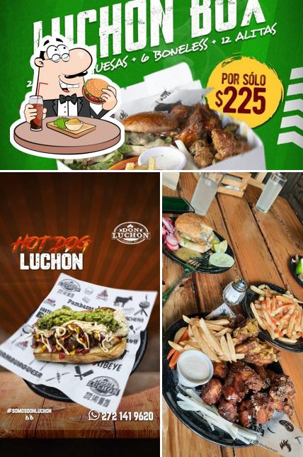 Try out a burger at Don luchón
