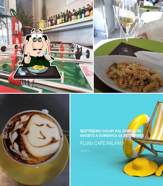 Cibo al Fluid Cafe Milano