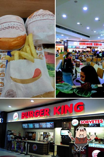 O Burger King se destaca pelo comida e interior