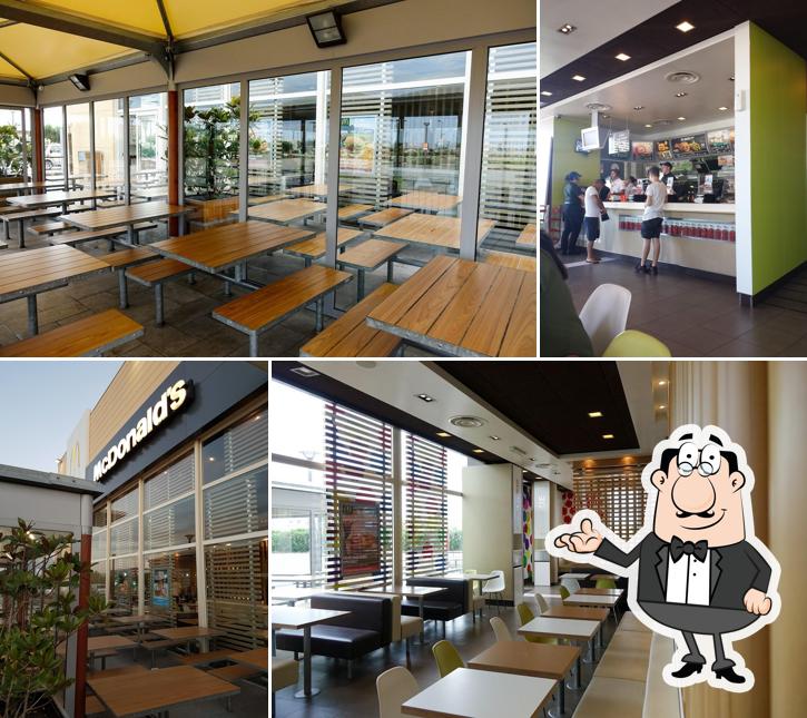 Gli interni di McDonald's Molfetta