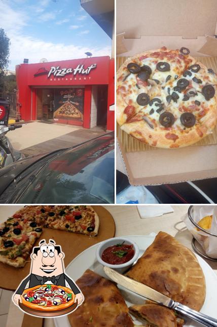 Pick pizza at PizzaHut