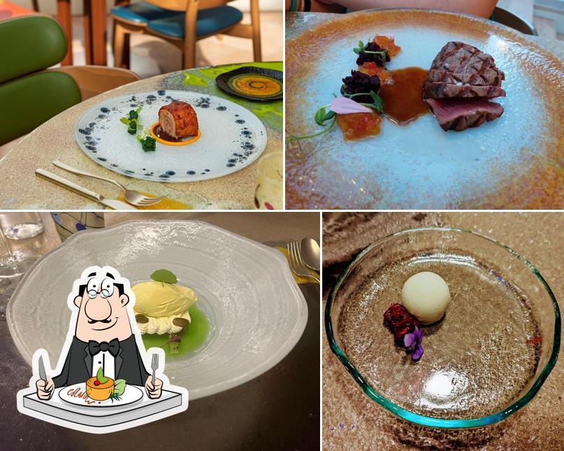 Cibo al Ristorante Gourmet "La Veranda del Color"