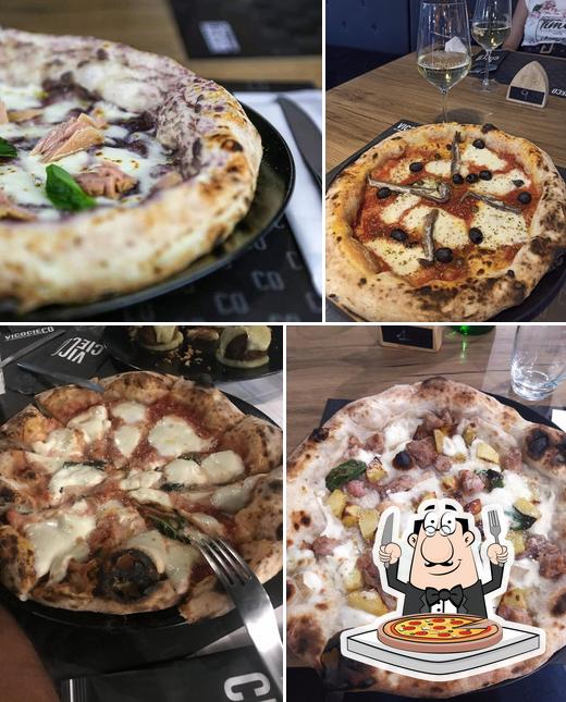 Choisissez des pizzas à Vico Cieco