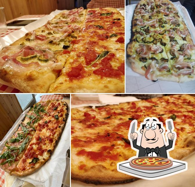 Scegli tra le molte varianti di pizza