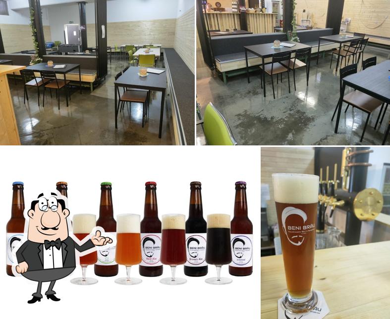 Vérifiez la photo représentant la intérieur et boire concernant BENI BRÄU - Hausbrauerei Beni's Homebrew