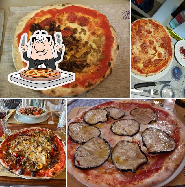 Scegli una pizza a La Cicogna