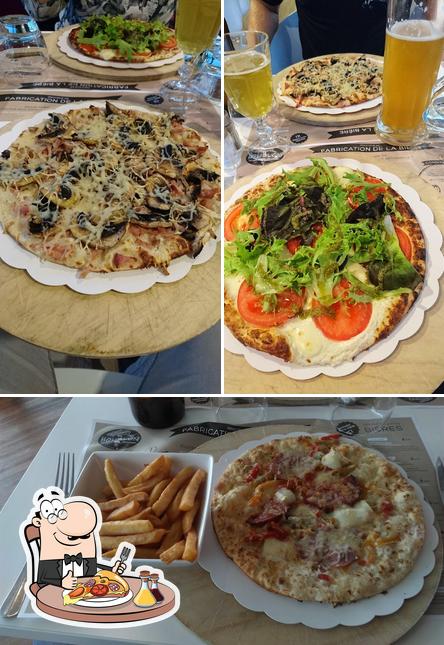 Commandez des pizzas à La Fleur de Houblon