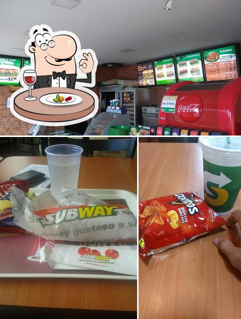 Platos en Subway