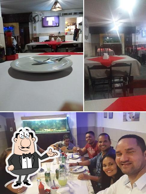 O interior do Pizzaria - Bela Pizza Chame China