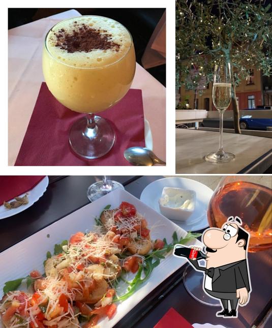 The photo of L'Ambiente’s drink and food
