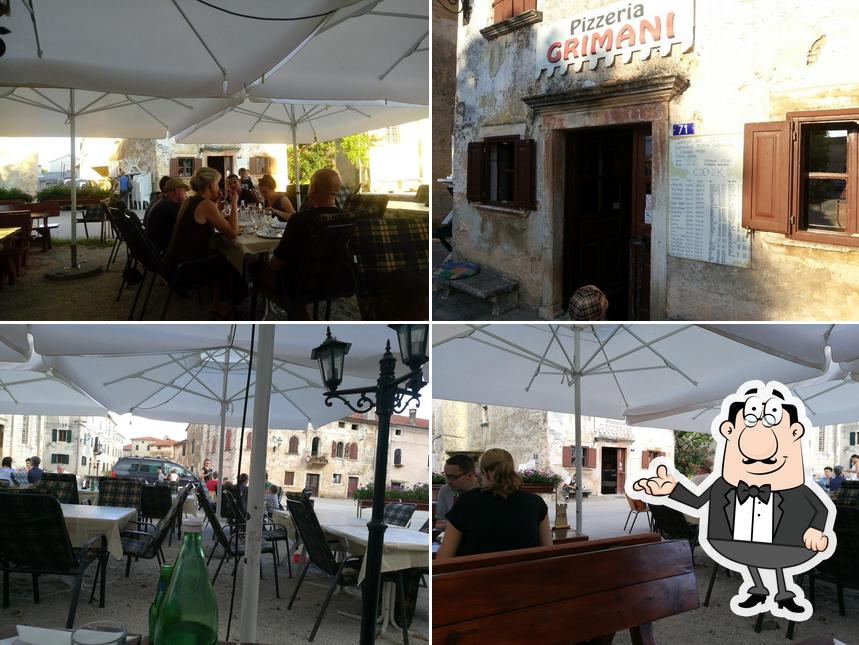 Check out how Pizzeria Grimani looks inside