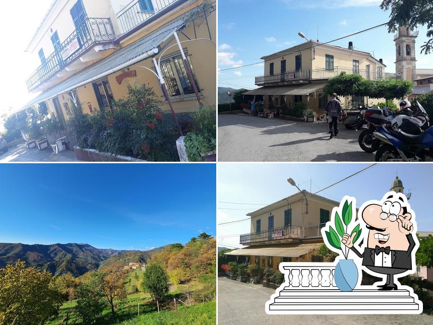 Gli esterni di Trattoria Lagorio