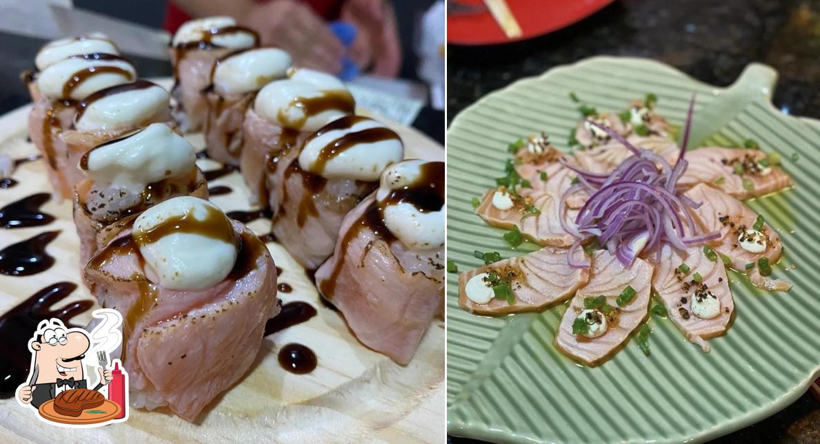 Prove refeições de carne no Restaurante João Sushi Delivery - Comida japonesa