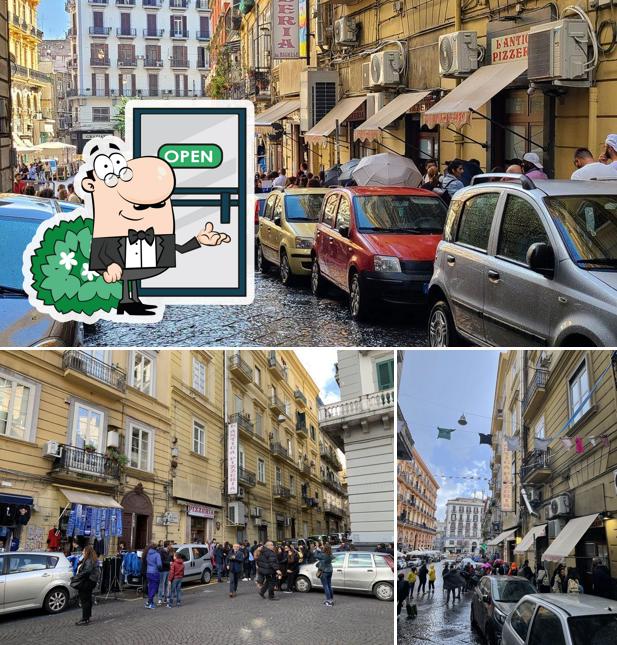 Gli esterni di L'Antica Pizzeria Da Michele