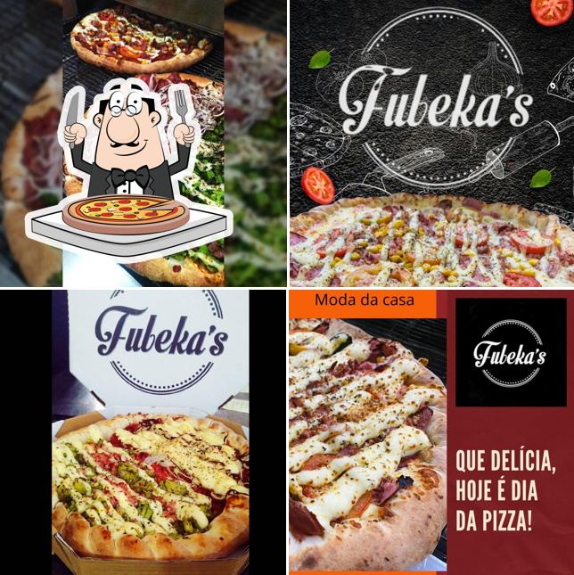 No Fubeka's Itupeva, você pode pedir pizza