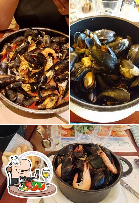 Закажите блюда с морепродуктами в "Léon - Eragny"