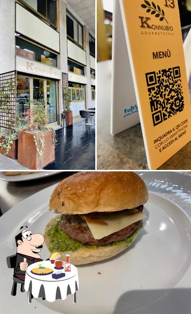Ordina un hamburger a KONNUBIO