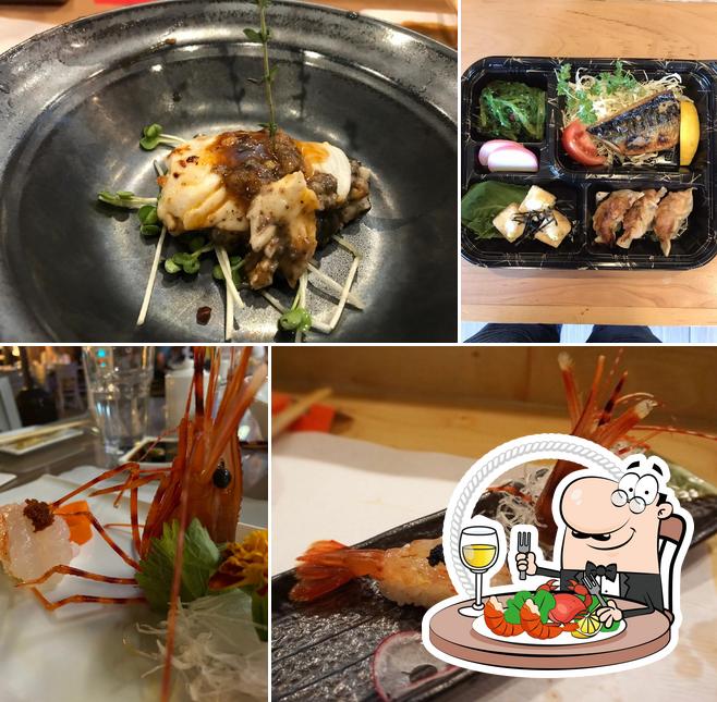 Try out seafood at Moto Azabu Sushi Bar & Grill