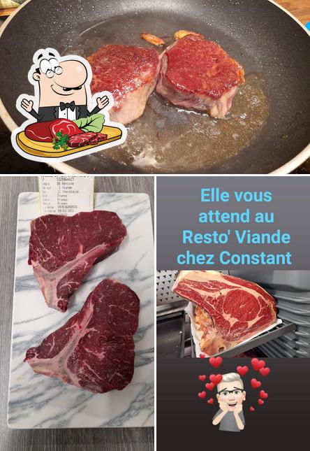 Choisissez des repas à base de viande à L'IMPRÉVU chez Constant