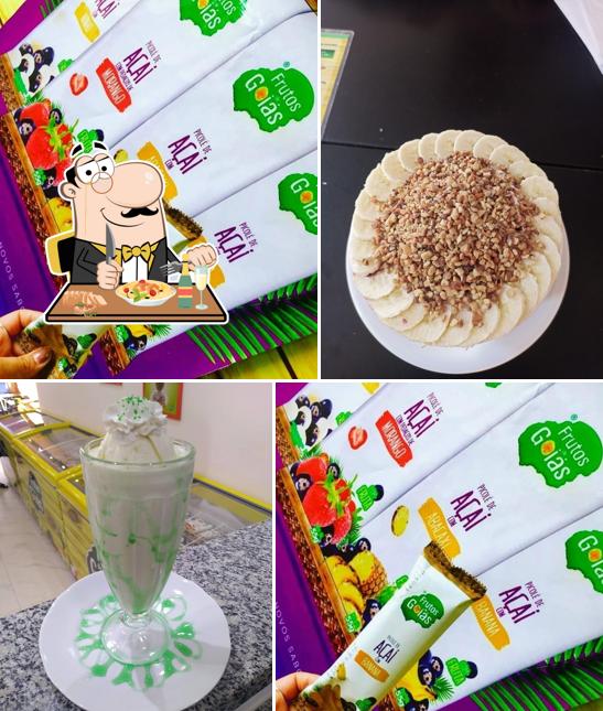 Comida em Sorveteria Frutos de Goiás Santa Maria DF