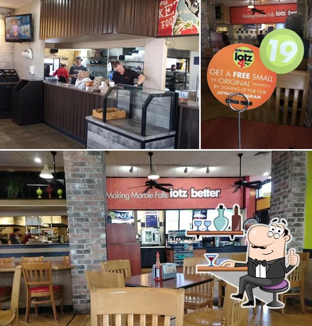 Check out how Schlotzsky's looks inside