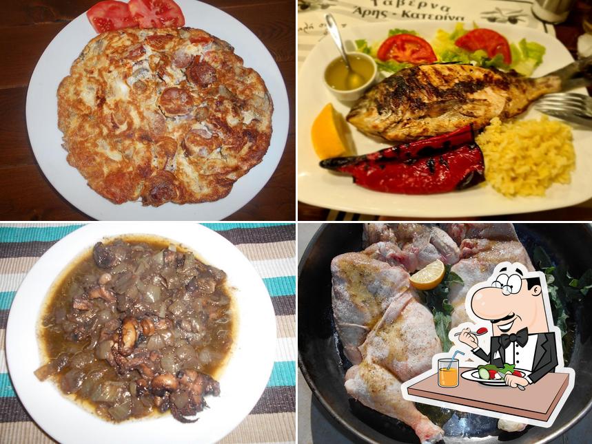 Блюда в "Aris Katerina TAVERNA - Traditional & Authentic Cretan Food"