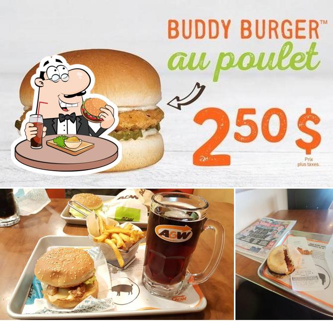 Les hamburgers de A&W Canada will conviendront une grande variété de goûts