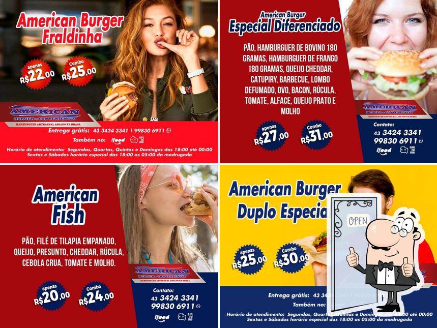 Look at the photo of American Burger