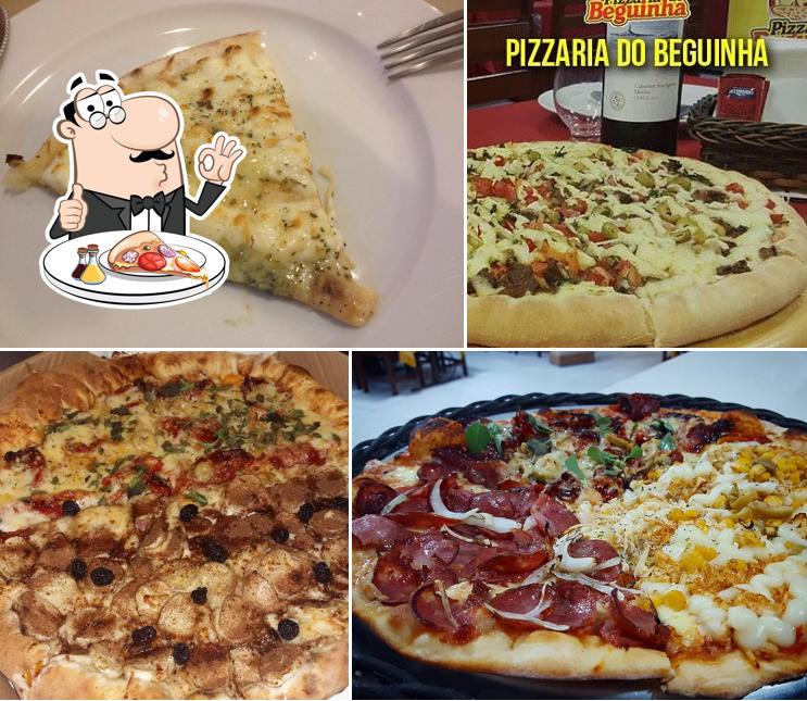 Consiga diferentes variedades de pizza