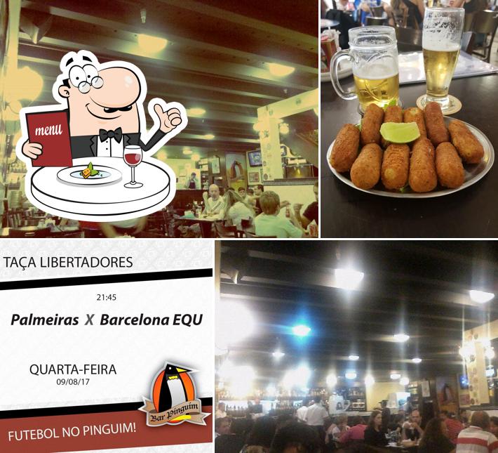 Comida em Bar Pinguim