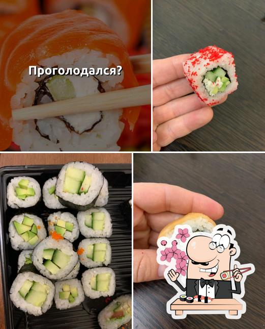 Les sushi sont disponibles à FishTime