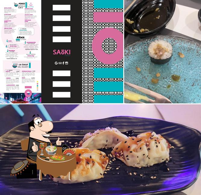 Comida en Restaurante SAOKI Sushi Elche