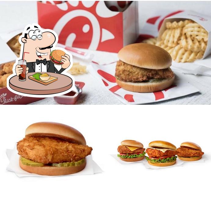 Prenez un hamburger à Chick-fil-A