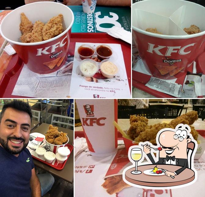 Comida em KFC