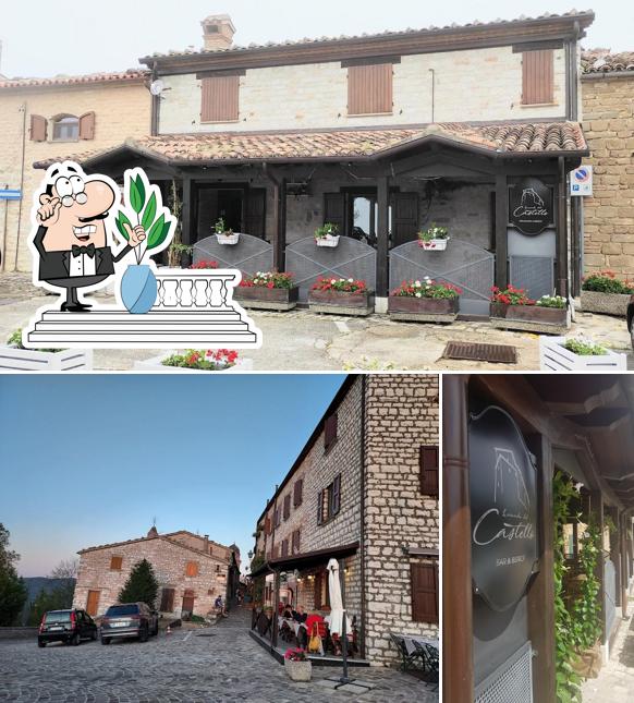 La parte esterna è una caratteristica importante di Locanda Del Castello bed &Breakfast ristorante