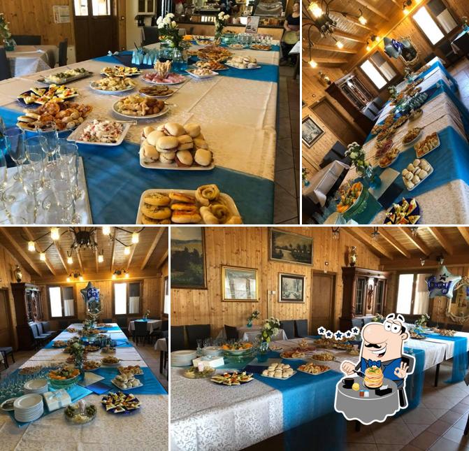 Platti al Trattoria Lago Canada