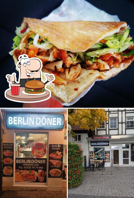 Prenez un hamburger à Berlin Döner