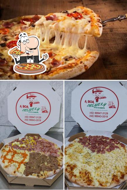 Peça pizza no Pizzaria em Ponta Grossa - A Boa Delivery