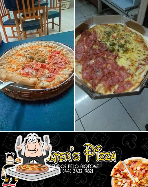 Experimente pizza no Walter's Pizzas