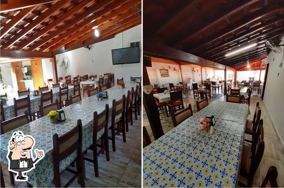 The interior of Restaurante Casa da Irene