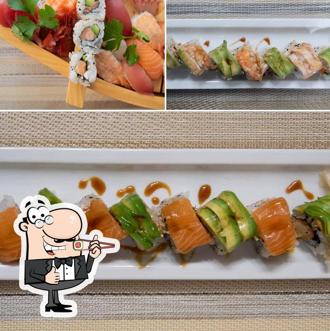 Scegli le varie opzioni di sushi